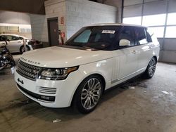 Flood-damaged cars for sale at auction: 2016 Land Rover Range Rover Supercharged