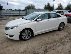 Salvage cars for sale from Copart Midway, FL: 2013 Lincoln MKZ
