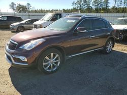 Salvage cars for sale at Harleyville, SC auction: 2016 Infiniti QX50