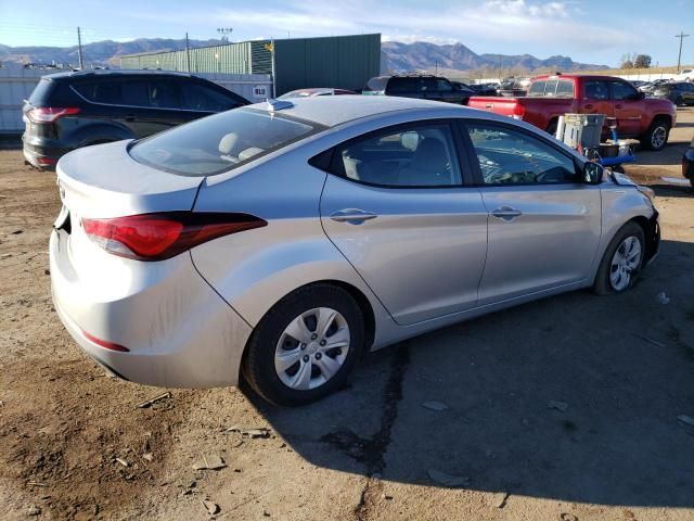 2016 Hyundai Elantra SE