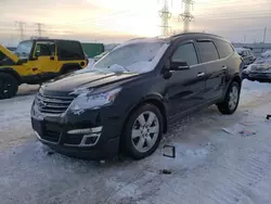 Salvage cars for sale from Copart Elgin, IL: 2017 Chevrolet Traverse LT