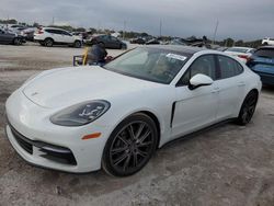 Salvage cars for sale from Copart West Palm Beach, FL: 2018 Porsche Panamera 4