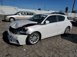 Salvage cars for sale at Van Nuys, CA auction: 2012 Lexus CT 200