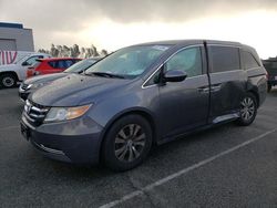 Honda Odyssey EX salvage cars for sale: 2016 Honda Odyssey EX