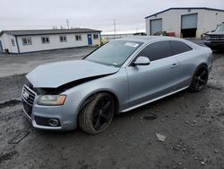 Salvage cars for sale at Airway Heights, WA auction: 2009 Audi A5 Quattro