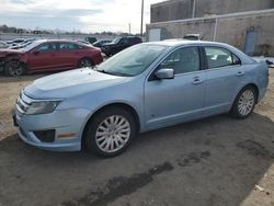 Salvage cars for sale at Fredericksburg, VA auction: 2010 Ford Fusion Hybrid