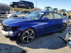 Salvage cars for sale from Copart Windsor, NJ: 2018 Honda Accord Sport