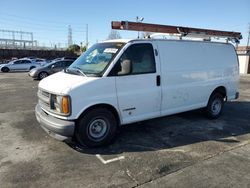 Chevrolet Express Vehiculos salvage en venta: 1999 Chevrolet Express G2500