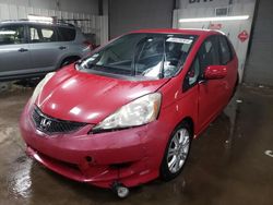 Honda FIT Sport salvage cars for sale: 2010 Honda FIT Sport