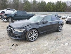 Salvage cars for sale from Copart Gainesville, GA: 2013 Audi A6 Premium Plus