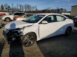 Salvage cars for sale at Spartanburg, SC auction: 2021 Nissan Sentra SV