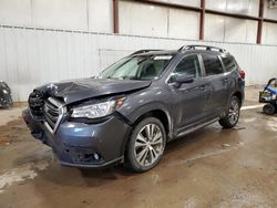 Salvage cars for sale at Lansing, MI auction: 2021 Subaru Ascent Limited