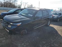 Salvage cars for sale at Bridgeton, MO auction: 2022 Ford Explorer XLT