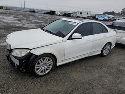 Mercedes-Benz C300 salvage cars for sale: 2009 Mercedes-Benz C300