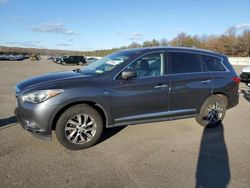 Salvage cars for sale from Copart Brookhaven, NY: 2014 Infiniti QX60