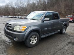 Salvage cars for sale from Copart Marlboro, NY: 2004 Toyota Tundra Double Cab Limited