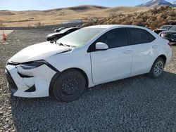 Vehiculos salvage en venta de Copart Reno, NV: 2019 Toyota Corolla L