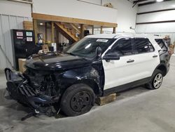 Salvage cars for sale from Copart Mendon, MA: 2017 Ford Explorer Police Interceptor