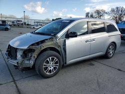 Honda salvage cars for sale: 2011 Honda Odyssey EXL