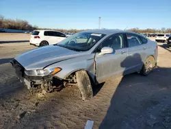 Salvage cars for sale at Oklahoma City, OK auction: 2015 Ford Fusion Titanium