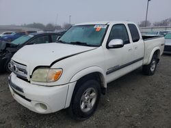 Salvage cars for sale from Copart Sacramento, CA: 2005 Toyota Tundra Access Cab SR5