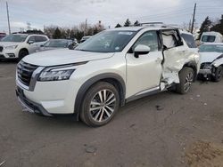 Nissan Pathfinder salvage cars for sale: 2023 Nissan Pathfinder Platinum