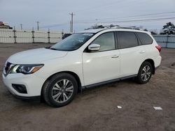 Salvage cars for sale at Newton, AL auction: 2017 Nissan Pathfinder S