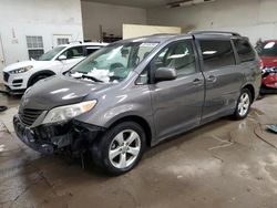 Toyota Sienna LE salvage cars for sale: 2012 Toyota Sienna LE