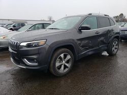 Salvage cars for sale from Copart New Britain, CT: 2019 Jeep Cherokee Limited