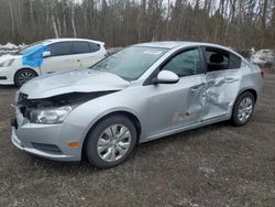 Chevrolet Cruze LT salvage cars for sale: 2012 Chevrolet Cruze LT