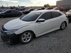 Salvage cars for sale from Copart Mentone, CA: 2017 Honda Civic LX