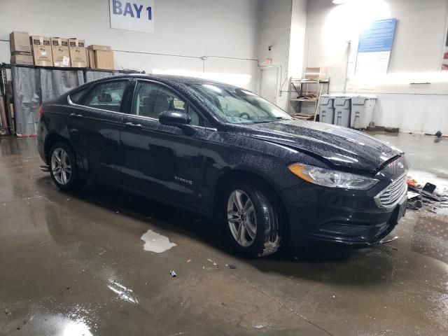 2018 Ford Fusion S Hybrid