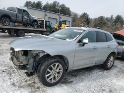 Salvage cars for sale at Mendon, MA auction: 2018 Volvo XC60 T5 Momentum