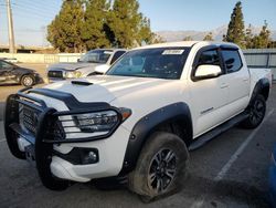 Salvage cars for sale from Copart Rancho Cucamonga, CA: 2019 Toyota Tacoma Double Cab