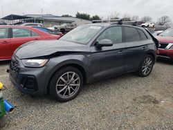 Salvage cars for sale at Sacramento, CA auction: 2023 Audi Q5 E Premium Plus 55