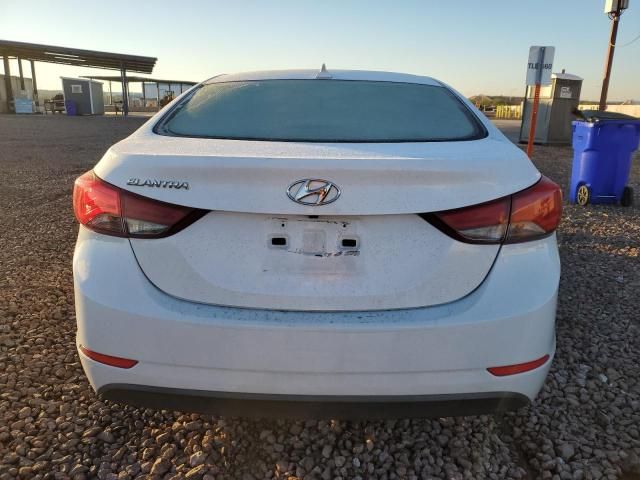 2016 Hyundai Elantra SE