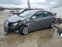 Salvage cars for sale from Copart Louisville, KY: 2015 Hyundai Accent GLS