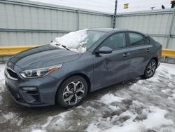 Salvage cars for sale from Copart Dyer, IN: 2021 KIA Forte FE