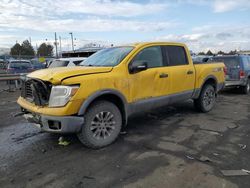 Nissan Titan salvage cars for sale: 2018 Nissan Titan SV