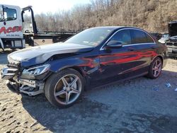 Salvage cars for sale from Copart Marlboro, NY: 2016 Mercedes-Benz C 300 4matic