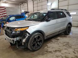 Salvage cars for sale from Copart Columbia, MO: 2015 Ford Explorer Sport