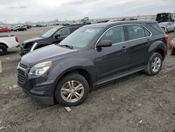 Chevrolet salvage cars for sale: 2016 Chevrolet Equinox LS