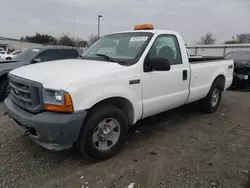 Salvage cars for sale from Copart Sacramento, CA: 2001 Ford F250 Super Duty