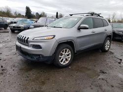 Salvage cars for sale from Copart Portland, OR: 2015 Jeep Cherokee Latitude