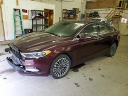 Ford Fusion SE Vehiculos salvage en venta: 2017 Ford Fusion SE