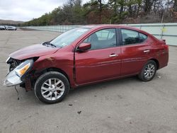 Salvage cars for sale at Brookhaven, NY auction: 2018 Nissan Versa S