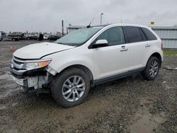 Salvage cars for sale at Sacramento, CA auction: 2011 Ford Edge SEL