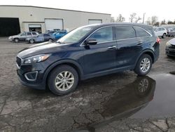 Salvage cars for sale at Woodburn, OR auction: 2017 KIA Sorento LX