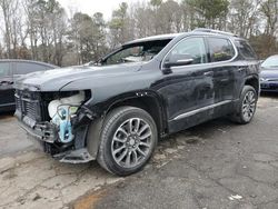 Salvage cars for sale at Austell, GA auction: 2021 GMC Acadia Denali