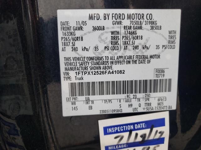 2006 Ford F150